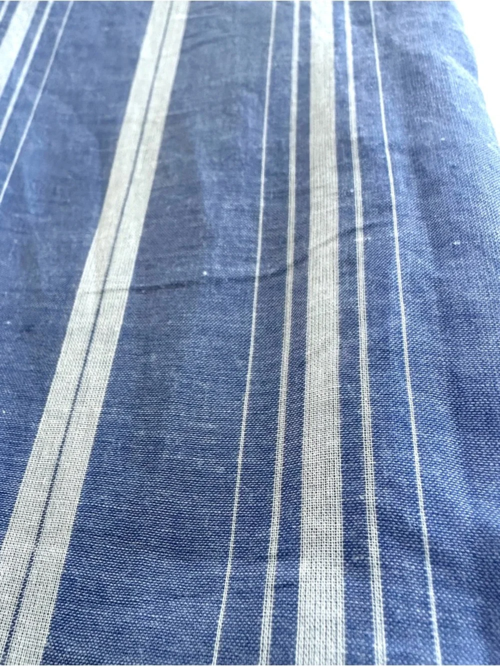 J.Crew Floaty Midi Dress in Striped Cotton Voile in Calm Sea Stripes | XL | NWT - Picture 13 of 16